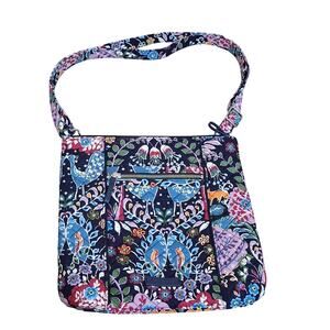 Vera Bradley tree floral peacock crossbody purse